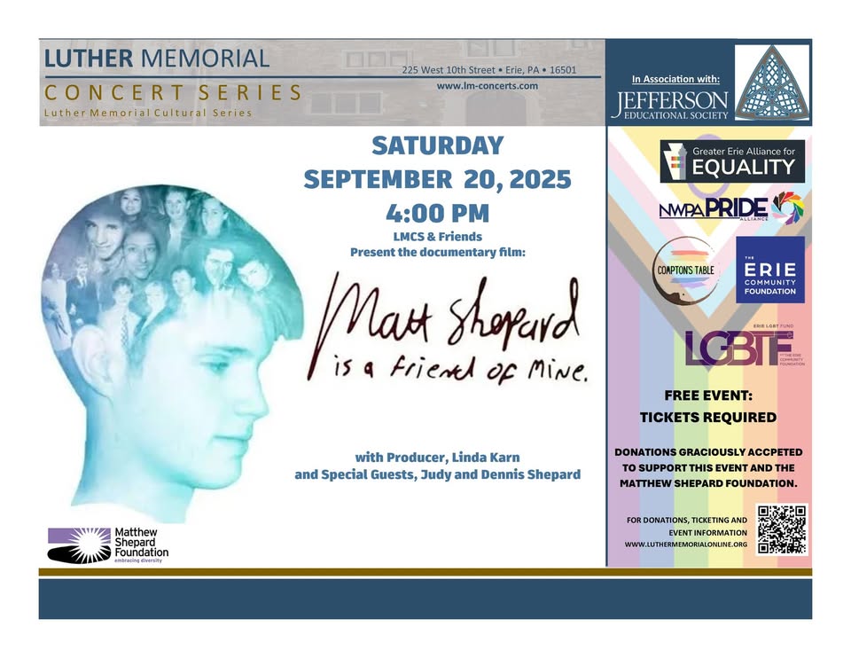"Matt Shepard is a Friend of Mine" Screening and Discussion
